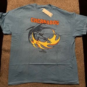 DISNEY Fantasia Chernabog S/S Shirt LARGE NWT Demon Night On Bald Mountain